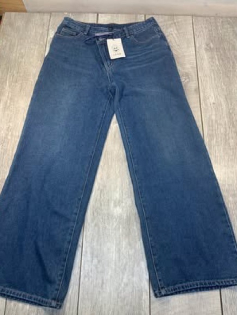 Cider Denim women’s jeans dark wash wide leg y2k style XL brand new with tags